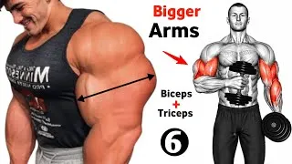 Thumbnail: 6 Best Biceps & Triceps Exercises for Bigger Arms | Complete Arm Workout