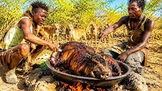 Thumbnail: They Cooked a GIANT Wild Pig in the African Wilderness 😱