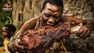 Thumbnail: Hadzabe Hunter’s Massive Meat Feast Deep In The African Bush