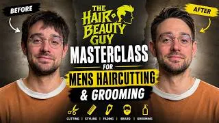 Thumbnail: Men's Haircut & Grooming Masterclass | Learn Professional Barber & Hairdressing Techniques