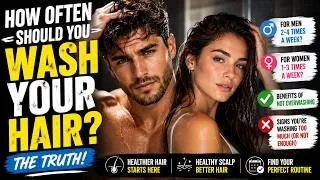 Thumbnail: How Often Should You Wash Your Hair? 🤔