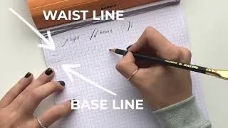 Thumbnail: THROWBACK: How to Do Calligraphy With Only a PENCIL