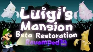 Thumbnail: My Beta Experience REVAMPED! (Luigi's Mansion Beta Restoration REAL HARDWARE)