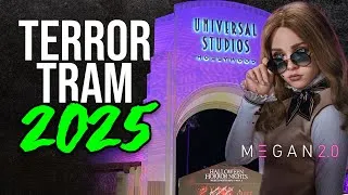 Thumbnail: Blumhouse AGAIN!? Horror Nights Hollywood 2025 Terror Tram Speculation | Megan 2.0 and Black Phone 2
