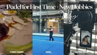 Thumbnail: My First Time Playing Padel at Dhoni’s Court 👀 New Hobbies, Best Ramen & Viral Gelato in Chennai