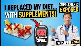 Thumbnail: I Replaced My Diet With Supplements… Here’s What Happened