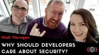 Thumbnail: WHY SHOULD DEVELOPERS CARE ABOUT SECURITY? | Niall Merrigan