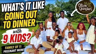 Thumbnail: WHAT’S IT REALLY LIKE GOING OUT TO DINNER WITH 9 KIDS & THE HENRY FAMILY 🥴