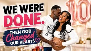 Thumbnail: WE SAID WE WERE DONE HAVING KIDS‼️ THEN GOD CHANGED OUR HEARTS🙏🏾 