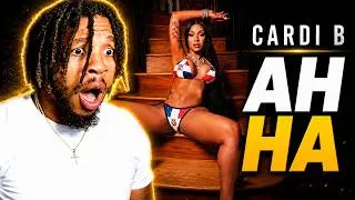 Thumbnail: Cardi Back Outside! Cardi B - AH HA (REACTION)
