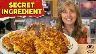 Thumbnail: Irresistibly Easy Garden-Fresh Squash Fritters with Granny's Secret Ingredient The Hillbilly Kitchen