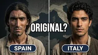 Thumbnail: Spaniards vs Italians: Who Has the More "Original" European Blood?