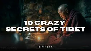 Thumbnail: The Whispers of Tibet: 10 Ancient Secrets for a Deep Journey ✨ | Story by the Fireplace 🔥