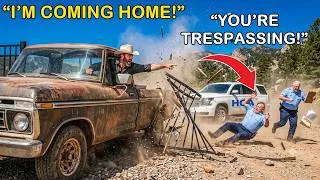 Thumbnail: I Bought a Peaceful Cabin — Then HOA Guards Accused Me of Trespassing on My Own Land
