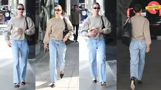 Thumbnail: HAILEY BIEBER SPOTTED GRABBING A QUICK CAFFEINE FIX IN BEVERLY HILLS!!!