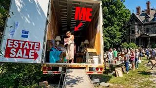 Thumbnail: This ESTATE SALE was SCARY MASSIVE!!!