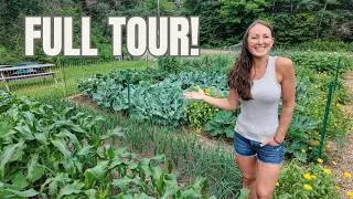 Thumbnail: Growing My Own GROCERIES! July Garden Tour | Zone 4A Minnesota