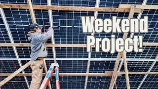 Thumbnail: Building a HUGE Temporary Solar Array for Our 3-Phase Power System