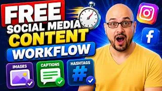 Thumbnail: Free AI to Automate Your Social Media Content in Seconds