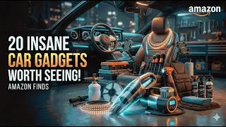 Thumbnail: 20 INSANE CAR GADGETS Amazon That Are Worth Seeing