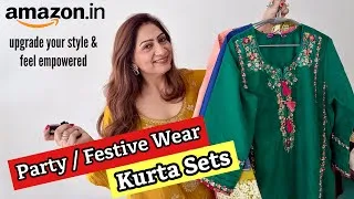 Thumbnail: Amazon Festive Wear Kurta Sets Haul | Stylist Recommendation #Thehopestory