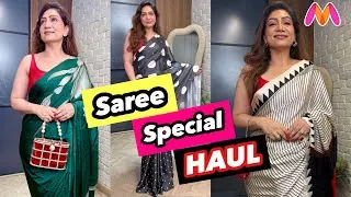 Thumbnail: Party Wear Myntra  Saree Haul | Stylist Recommendations | #Thehopestory