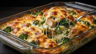 Thumbnail: This Chicken Broccoli Casserole Takes Dinner to the Next Level! So Creamy and Delicious!