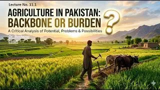 Thumbnail: PS 11.1 Agricultural Sector in Pakistan by Dr. Basharat