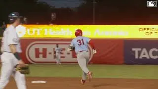 Thumbnail: Rainiel Rodriguez LAUNCHES a Solo Home Run! | St. Louis Cardinals Prospect