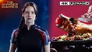 Thumbnail: Katniss Shoots the Apple with an Arrow (Jennifer Lawrence) | The Hunger Games