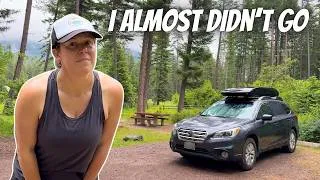 Thumbnail: I Went SOLO CAR CAMPING in the Mountains (What Could Go Wrong?)