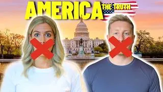 Thumbnail: We were LIED to about AMERICA (Our REAL experience of The USA) 🇺🇸