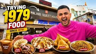 Thumbnail: Trying 1947 Food in Ranchi 😱 | Punjab Sweet House Full Review | 70 Years Old Food Spot
