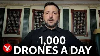 Thumbnail: Zelensky orders Ukrainian military to hit Russia with ‘1,000 drones a day’