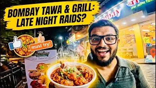 Thumbnail: Mumbai's Best Tawa Food? 🥘 Dinner at Bombay Tawa & Grill | Food Vlog 2026 #viral 