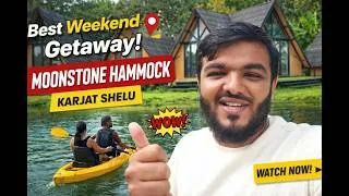 Thumbnail: This Place Near Mumbai Will Surprise You! 😱 Moonstone Hammock Karjat | Best Weekend Getaway