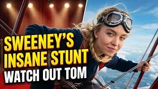 Thumbnail: “Watch Out Tom Cruise!” Sydney Sweeney’s INSANE Plane Stunt Explained