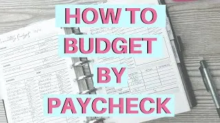 Thumbnail: How To Create A Paycheck Budget: September 2020 | Budget With Me | Zero Based Budgeting