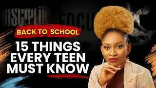 Thumbnail: 15 Things Every Teenager Needs to Know Before School Starts (2026 Edition)