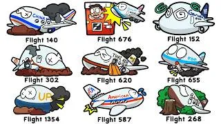 Thumbnail: Every Worst Airbus A300 Crash Explained in 14 Minutes