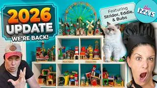 Thumbnail: 2026 Life Update!! Kitties & Doggies, Train Tour & Space Highlights! 🚂✨