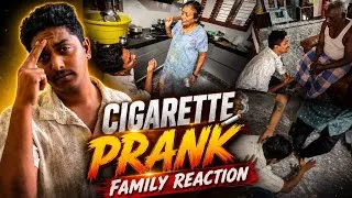 Thumbnail: Bejar aadru antha kaalug bidde | Cigarette prank Family reaction | #thej2k2 #vlogs 