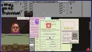 Thumbnail: chilling with some Papers, Please endless mode | jul 31