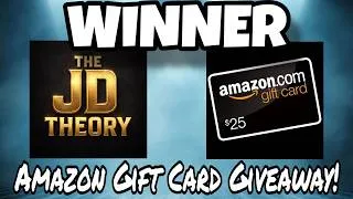 Thumbnail: AMAZON GIFT CARD GIVEAWAY WINNER!