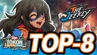 Thumbnail: These Characters Are Dominating Tokon Tournaments! - Pools Top 8 (Ms. Marvel, Magik, Ghost Rider)
