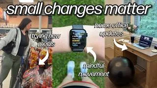 Thumbnail: RE-ESTABLISHING HEALTHY ROUTINES 🤍 realistic productive week in my life!