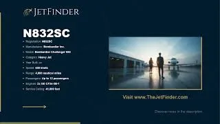 Thumbnail: N832SC Fixed-wing, multi-engine | Specs, Owner & History
