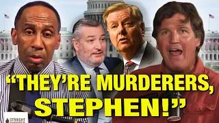 Thumbnail: Tucker CALLS OUT Stephen A. Smith For Defending Murderers! w/ Larry Johnson