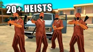 Thumbnail: This GTA San Andreas Multiplayer Server Has 20+ HEISTS