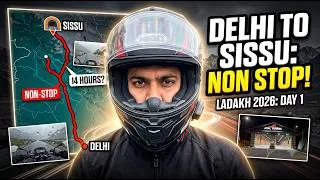 Thumbnail: Delhi To Sissu Motorcycle Vlog | Highway Riding Reality #theJKNomad #soloride #ladakh2026